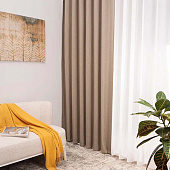 Портьера Сага 180х260 Латте /Легранд Портьера Сага 180х260 Латте /Легранд