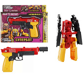 Пистолет Технодрайв, трансформирующийся в робота, 18х11,5х3,5 см Пистолет Технодрайв, трансформирующийся в робота, 18х11,5х3,5 см