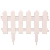 Садовое ограждение "Классика" 4шт, Белый 733-258 Садовое ограждение "Классика" 4шт, Белый 733-258