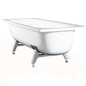 Ванна стальная 105x65х35.5 с ножками А-10901 Antika