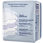  Гигиенические прокладки Ola Silk Sense Ultra Normal с мягк.поверхностью 10шт 