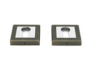 PALLADIUM Накладка на цилиндр CS ET COFFEE/CP кофе/хром PALLADIUM Накладка на цилиндр CS ET COFFEE/CP кофе/хром