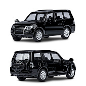 Машина металлическая ТМ Автопанорама 1:43 Mitsubishi Pajero 4WD Turbo цвет: черный, JB1251429
