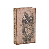  Сейф-книга дерево, кожзам Русалка 21х13х5 см 10325757 