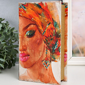 Сейф-книга Красивая девушка, 21х13х5 см, дерево, кожзам, 9079004 Сейф-книга Красивая девушка, 21х13х5 см, дерево, кожзам, 9079004