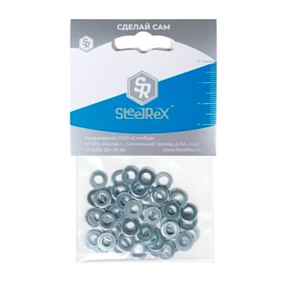  Шайба оцинк.DIN 125A  3 мм (60шт) 