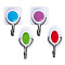  Крючки самоклеящиеся фигурные VETTA Светофор,  на блистере, 4шт, пластик, металл 