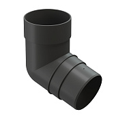Колено 72° Docke PREMIUM, Графит Ral:7024 Колено 72° Docke PREMIUM, Графит Ral:7024
