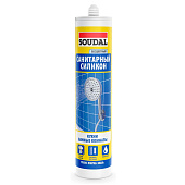Герметик санитарный силиконовый бесцветный Soudal 280мл.