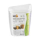 Набор контейнеров для сыпучих продуктов SB-2 Рыжий кот 102839 Набор контейнеров для сыпучих продуктов SB-2 Рыжий кот 102839