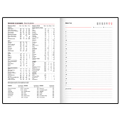 Ежедневник недатированный А5 145х213мм BRAUBERG Vogue, под кожу, магнитный клапан 160л красный116225 Ежедневник недатированный А5 145х213мм BRAUBERG Vogue, под кожу, магнитный клапан 160л красный116225