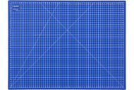  Коврик ЗУБР "ЭКСПЕРТ", непрорезаемый, 3мм, цвет синий, 600х450 мм 