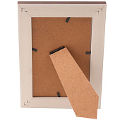  Фоторамка 10х15 пластик Вайолетт коричневая с золотой полосой 15х144х194 10705071 