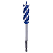 Сверло по дереву с четырьмя резцами 25х165 Vertextools