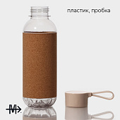 Бутылка для воды пробковая Magistro, тритан, 610 мл, 9951495 Бутылка для воды пробковая Magistro, тритан, 610 мл, 9951495