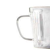  Кружка с двойными стенками SATOSHI , 350мл, стекло 806-937 