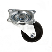  Опора колесная повор.на площ. 30мм пласт, 1шт 