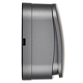 Выключатель накладной 2 клавиши, цвет сталь, с подсветкой, IEK GLORY Выключатель накладной 2 клавиши, цвет сталь, с подсветкой, IEK GLORY