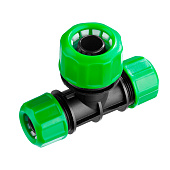 Тройник цанговый  1/2" х 1/2" х 3/4",РОСТОК  RW-X1,426370