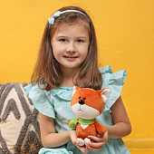 Мягкая игрушка Chupiki, Лисёнок Марси, 20 см, в коробке Мягкая игрушка Chupiki, Лисёнок Марси, 20 см, в коробке