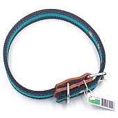  Ошейник капроновый ZooMoDa, 25 мм, двойной 