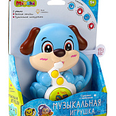 Музыкальная игрушка Mioshi "Собачка с трубой" (14х18 см, звуки, музыка, свет) Музыкальная игрушка Mioshi "Собачка с трубой" (14х18 см, звуки, музыка, свет)