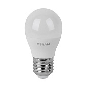  Лампа LED 7Вт Е27, шар, 3000К теплый OSRAM 