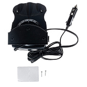  Тепловентилятор 12V  SKYWAY в прикуриватель с керамическим нагревательным элементом черный 