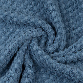  Полотенце LORENZO, 30х50 см, махра, синий 