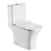 Унитаз напольный 1215А безободковый, сидение полипропилен тонкое,микролифт,быстросъем,2-кн круглые (чаша квадрат) Унитаз напольный 1215А безободковый, сидение полипропилен тонкое,микролифт,быстросъем,2-кн круглые (чаша квадрат)