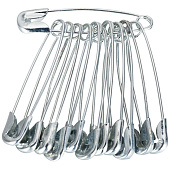 Булавка №01 никель 25шт Булавка №01 никель 25шт