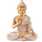 Фигурка полистоун «Будда в белом одеянии», 5?9.5?12 см 10200653 Фигурка полистоун «Будда в белом одеянии», 5?9.5?12 см 10200653