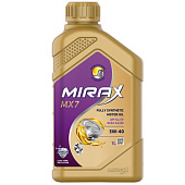  Масло моторное MIRAX MX7 5W40 API SL/CF синт  1л 