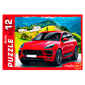 Пазлы 12 элементов Крутые автомобили П12-1555 Пазлы 12 элементов Крутые автомобили П12-1555