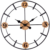  Часы настенные Лофт 2 Рубин, d-50 см, металл, открытая стрелка , 5016-001 (5) 