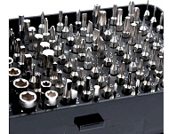 Набор прецизионных отверток, 115 предм., CrV, Vertextools Набор прецизионных отверток, 115 предм., CrV, Vertextools