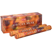  Благовония  HEM African Musk (Африканский Мускус), 6 гр 