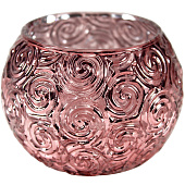  Подсвечник "Спирали". Цвет: медь. Размер: d 8х5,5 см. (901482) 