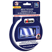 Двусторон. лента д/зеркал 19ммх 5м/UNIBOB