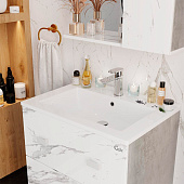 Зеркало-шкаф Марбл 65.00 мрамор/камень бетонный Универсальный Зеркало-шкаф Марбл 65.00 мрамор/камень бетонный Универсальный