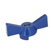 Ручка-бабочка для крана синяя 1/2"-3/4" Ручка-бабочка для крана синяя 1/2"-3/4"