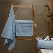 Полотенце 50х100 махровое Wave голубой, 16442 Полотенце 50х100 махровое Wave голубой, 16442