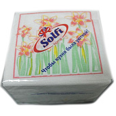 Салфетки бумажные Solfi с рисунком микс 100 штук  Арт. м2882 (ф32)