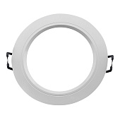 Светильник светодиодный встраиваемый LE LED DLRL 12W 4000K, D114 белый (50)