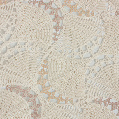 Клеенка Lace Print 137 см. YD-528F бел. 16373 Клеенка Lace Print 137 см. YD-528F бел. 16373