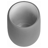 Стакан для зубных щёток керамика Soft серый B4333A-2G Стакан для зубных щёток керамика Soft серый B4333A-2G