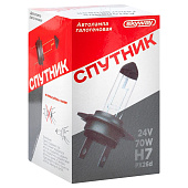 Автолампа H7 PX26d 24V 70W 1750Лм SKYWAY СПУТНИК 3000К Теплый белый коробка 1шт Автолампа H7 PX26d 24V 70W 1750Лм SKYWAY СПУТНИК 3000К Теплый белый коробка 1шт