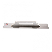  Гладилка из нержавеющей стали, 600 х 130 мм, деревянная ручка 