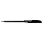  Ручка шариковая Linc Corona Plus черная 0,7 мм, прозрачный корпус, 3002N/black 