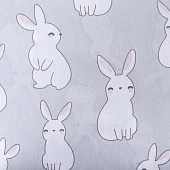 Комплект постельного белья Этель 1,5 сп Cute rabbit 100% хл, бязь 6480770 Комплект постельного белья Этель 1,5 сп Cute rabbit 100% хл, бязь 6480770